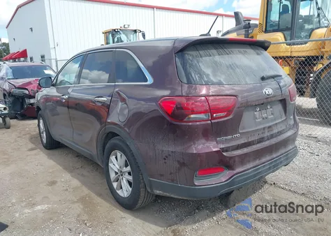2019 Kia Sorento 2.4L Lx from USA, damaged, VIN 5XYPG4A36KG513499